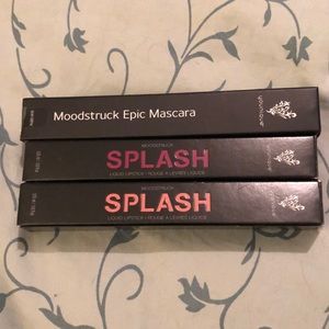Younique epic mascara, splash lip color  x 2